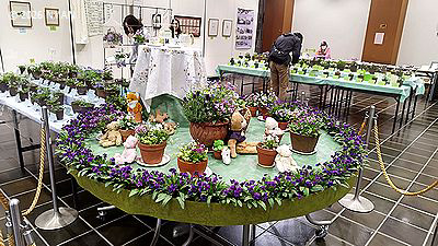 イベント情報 （すみれ展・神代植物公園）
